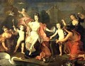 The Duchess of Burgundy and her Children - Pierre Gobert