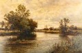 Penton Hook on the Thames - Alfred I Glendening