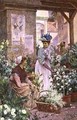 The Flower Market Boulogne - Arthur Augustus II Glendening