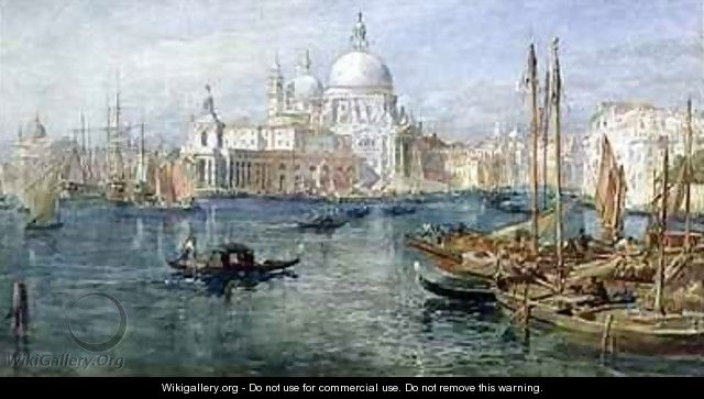 St Maria della Salute Venice - Edward Angelo Goodall