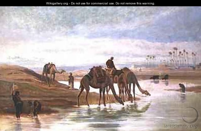 By the Nile - Frederick Goodall