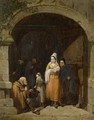 Leaving a Church Brittany - Frederick Goodall