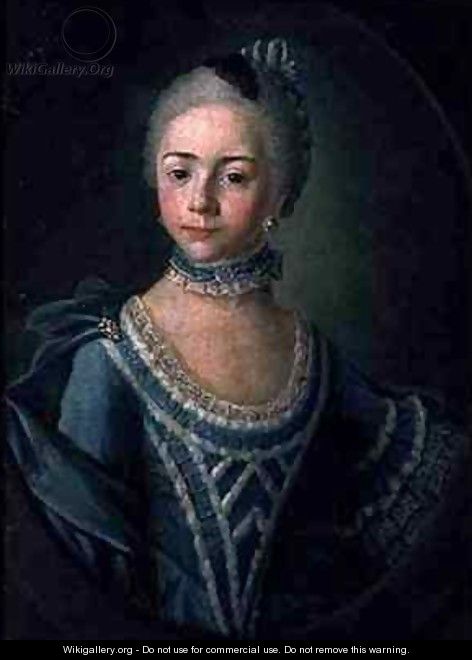 Portrait of Countess Sophie Matiuskina 1755-1796 - Kirill Inanovich Golovachevsky