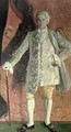 Portrait of Dmitry Smirnov as Chevalier des Grieux in Jules Massenets 1842-1912 opera Manon - Aleksandr Jakovlevic Golovin