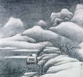 Snow covered landscape from an album of The Four Seasons - Xian Gong