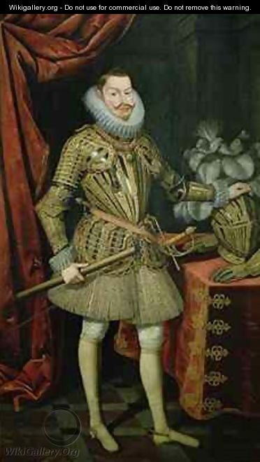 Portrait of Philip III of Spain 1578-1621 - Bartolome Gonzalez
