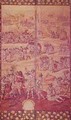 The Encounter between Hernando Cortes 1485-1547 and Montezuma 1466-1520 - Miguel and Juan Gonzalez