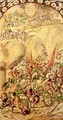 Conquest of Mexico the Spaniards retreating 1st July 1520 - Miguel and Juan Gonzalez