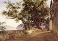 Garden of the Capuchin Friars near Sorrento - Carl Wilhelm Goetzloff