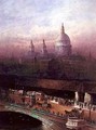 Blackfriars Bridge and St Pauls - Frederick E.J. Goff