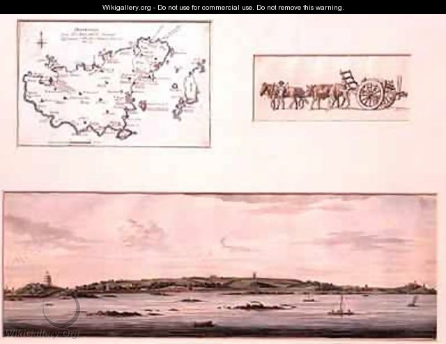Map of Guernsey - Joshua Gosselin