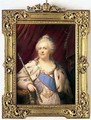Catherine II Empress of Russia - Johann Baptist Gostl