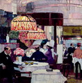 Cafe Scene - Josse Goossens