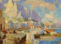 Capri Seascape - Konstantin Ivanovich Gorbatov