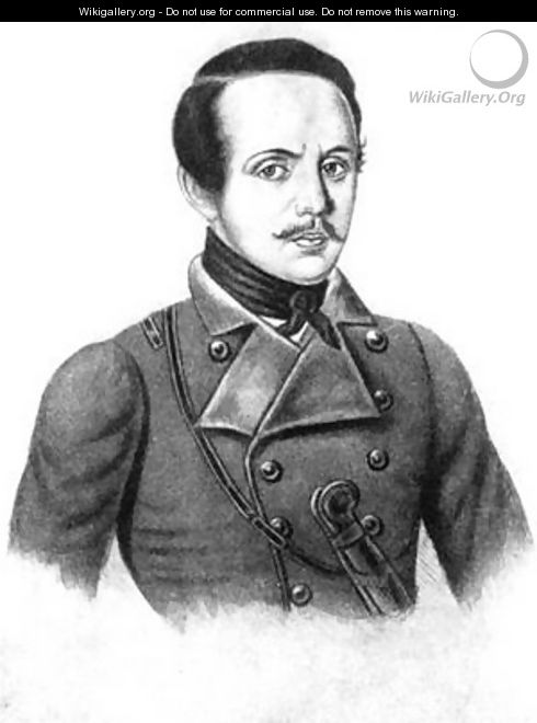 Mikhail Yuryevich Lermontov 1814-41 - Kyrill Antonovitch Gorbunov