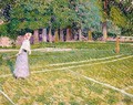 Tennis at Hertingfordbury - Spencer Frederick Gore