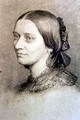 Portrait of Clara Wieck 1819-86 pianist and wife of Robert Schumann 1810-86 - Edward Hendeman
