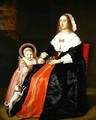 Portrait of a Mother and Child - Bartholomeus Van Der Helst