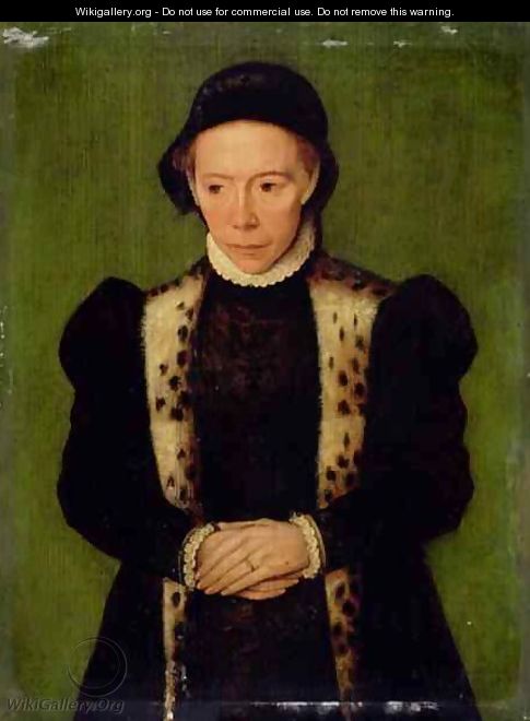 Portrait of a Woman - Katharina van Hemessen