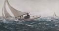 Sailing Free - Charles Napier Hemy