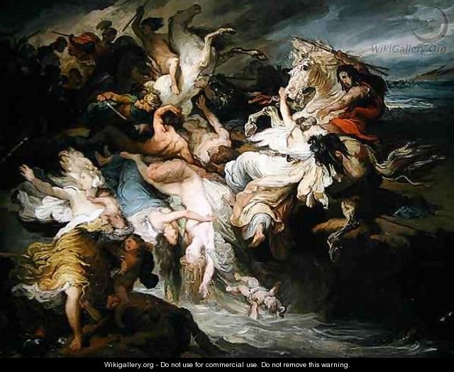 The Defeat of the Teutons and the Cimbri by Gaius Marius - Francois - Joseph Heim