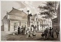 Japanese Funeral at Simoda from Narrative of the Expedition of an American Squadron to the China Seas and Japan - (after) Heine, Wilhelm