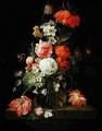 Still Life with Flowers - David Cornelisz. de Heem