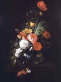 Still Life of Flowers - David de II Heem