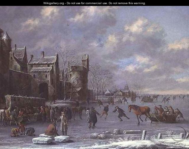 Winter Scene - Thomas Heeremans