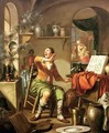 The Alchemist - Hendrick Heerschop or Herschop