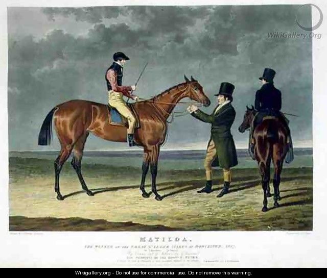Matilda the Winner of the Great St Leger Stakes at Doncaster - (after) Herring Snr, John Frederick