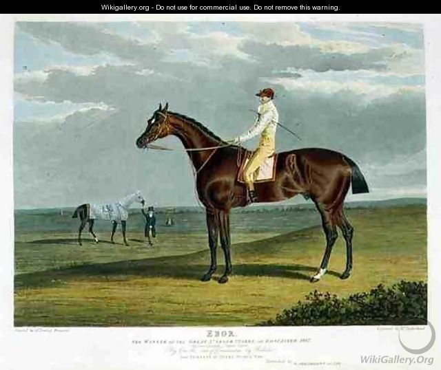 Ebor the Winner of the Great St Leger at Doncaster - (after) Herring Snr, John Frederick
