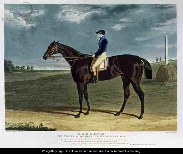 Cadland the Winner of the Derby Stakes at Epsom - (after) Herring Snr, John Frederick