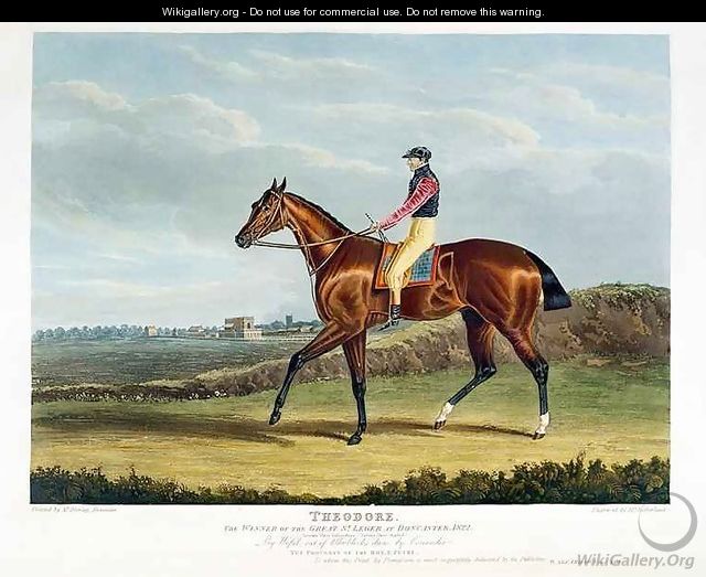 Theodore the Winner of the Great St Leger at Doncaster - (after) Herring Snr, John Frederick