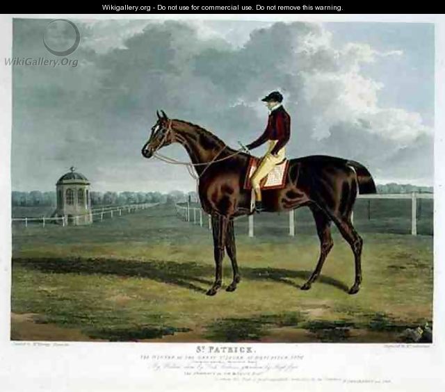 St Patrick the Winner of the Great St Leger at Doncaster 1820 - (after) Herring Snr, John Frederick
