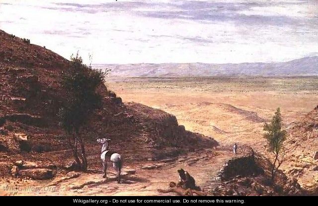 The Road Between Jerusalem and Jericho - Sir Hubert von Herkomer