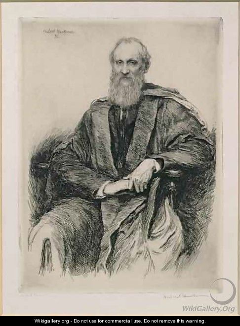 William Thomson 1st Baron Kelvin 1824-1907 British mathematician and physicist - Sir Hubert von Herkomer