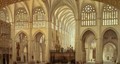The interior of Toledo Cathedral - Francisco Hernandez Y Tome