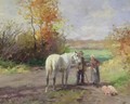 Encounter on the Way to the Field - Thomas Ludwig Herbst
