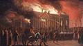 The Burning of Liverpool Town Hall - William Gavin Herdman
