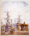 Waterloo Docks from Modern Liverpool Illustrated - William Gavin Herdman
