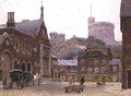 South West Station and Round Tower from Windsor - George Moore Henton