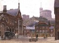 South West Station and Round Tower from Windsor - George Moore Henton