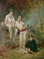 Three Young Cricketers - George Elgar Hicks