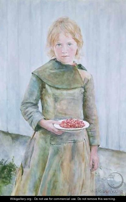 Strawberry Girl - Hans Olaf Heyerdahl