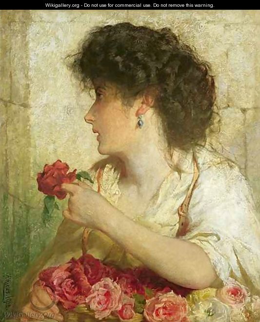 A Summer Rose - George Elgar Hicks