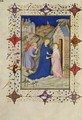 Hours of Notre Dame Laudes The Visitation from the Tres Riches Heures du Duc de Berry - Jacquemart De Hesdin