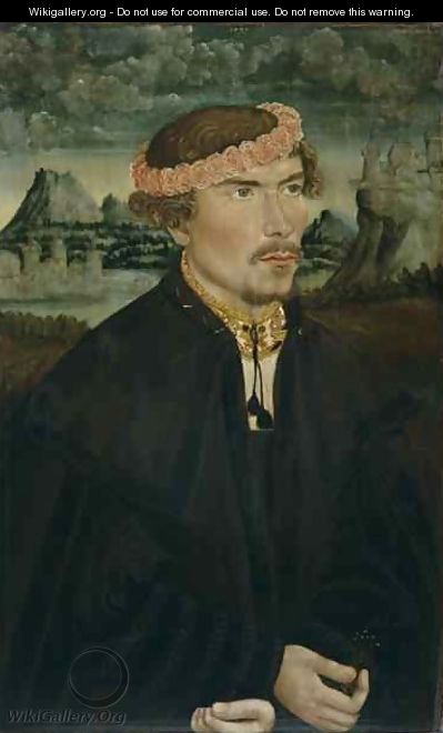 Portrait of a Bridegroom - Antonius Heusler