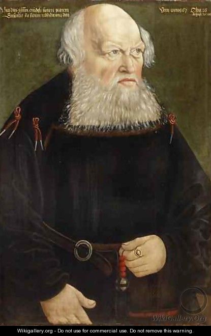 Portrait of Nicholas Seidel Ratsverwandten zu Annaberg - Antonius Heusler
