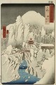 Mount Haruna in Snow Ueno Province from the series Views of Famous Places in the Sixty Odd Provinces - Utagawa or Ando Hiroshige